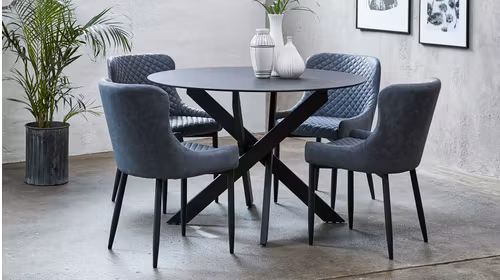 Scaun Ottowa Grey Ecopiele