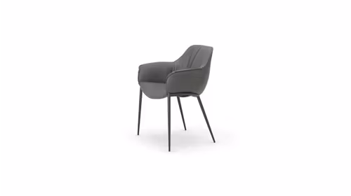 Scaun Scarlett ML piele Smoke