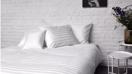 Lenjerie Versailles 200x200 Satin White