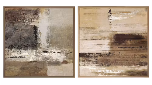 Set 2 Tablouri Faded Dark 60x60