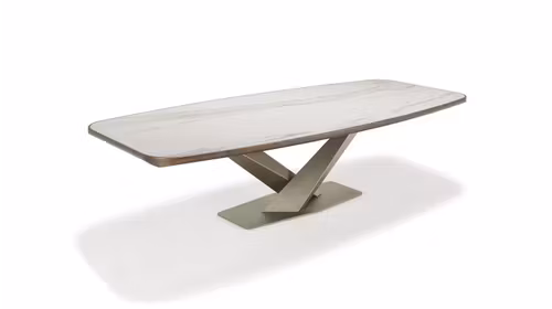 Masa Stratos ceramica Premium Matt Golden Calacatta 200 cm