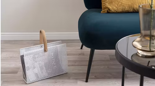 Suport Pentru Reviste Perky White