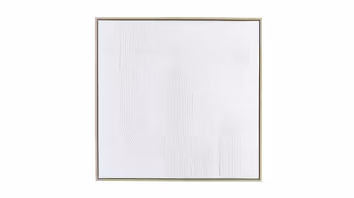 Tablou White Maze 83x83