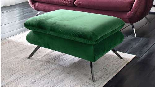 Taburet Sixty Velvet Smaragd