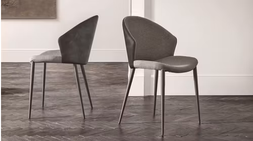 Scaun Paris Bicolor Anthracite/Easy/Vintage