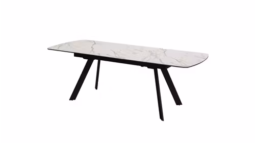 Masa Extensibila Vidal Ceramica 180(224)cm – Design Modern, Suprafata Ceramica, Ideala pentru Living si Dining