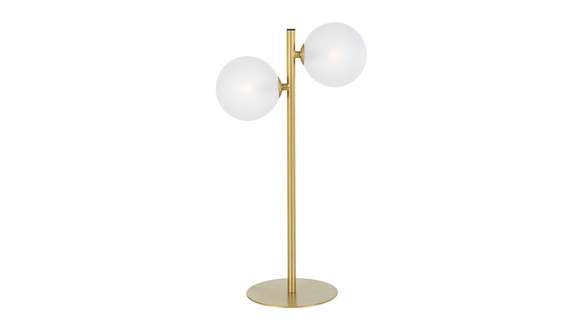 Veioza Balls Gold, produs expus, cu design elegant si finisaj auriu rafinat.
