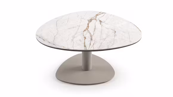 Masuta de cafea Guell Ceramica KL-353/Beige D. 73