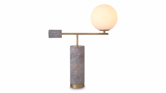Lampa Xperience Grey Marble/Antique Brass - Expus