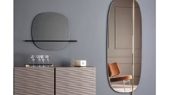 Oglinda ovala Vanity