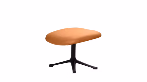 Pouf Stilo piele Savoy Cognac Brown