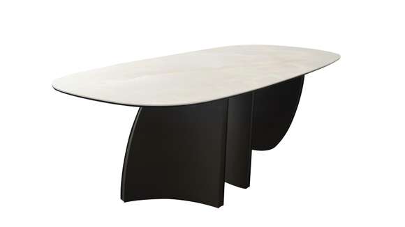 Masa Barcelo Ceramica 240x100 cm – Design Elegant, Blat Ceramic Premium, Ideala pentru Dininguri Mari