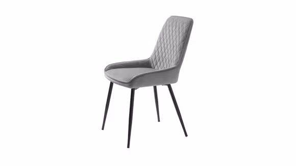 Scaun Milton Velvet Grey