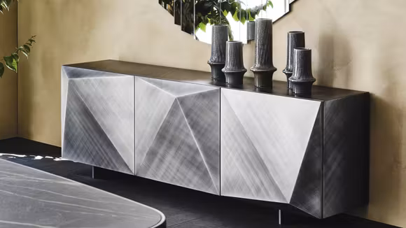 Bufet 3 usi Kayak Brushed Grey