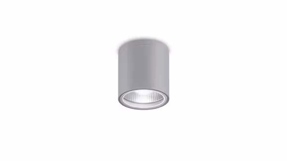 Plafoniera Gun PL1 Grigio