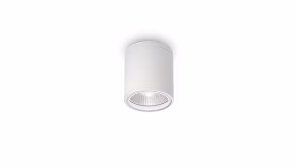 Plafoniera Gun PL1 Bianco