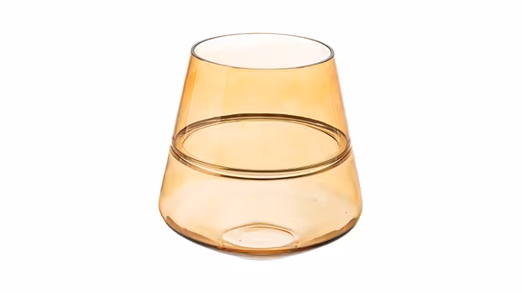 Vaza Illusion Shaped Ochre