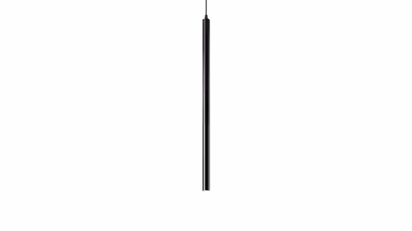 Lustra Ultrathin D040 Round Nero