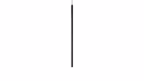 Lustra Ultrathin D100 Round Nero