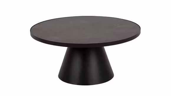 Masuta de cafea Soli Black 86 cm, produs expus, cu design modern si finisaj elegant.