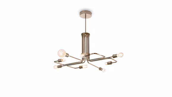 Lustra Triumph SP8 Ottone Antico