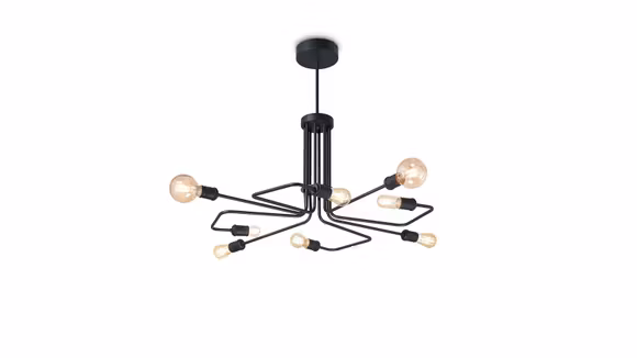 Lustra Triumph SP8 Nero
