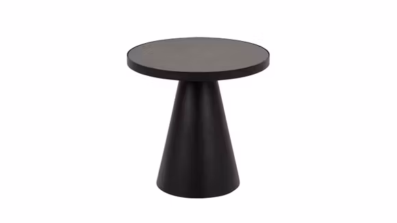 Masuta de cafea Soli Black 46 cm, produs expus, cu design modern si finisaj elegant.