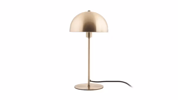Veioza Bonnet Gold, produs expus, cu design elegant si finisaj auriu rafinat.