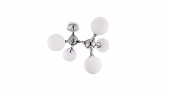 Plafoniera Nodi PL5 Bianco