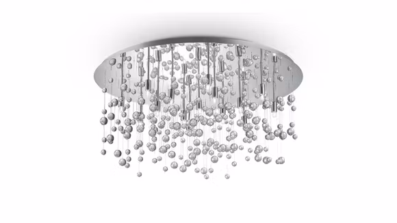 Plafoniera Neve PL15 Cromo