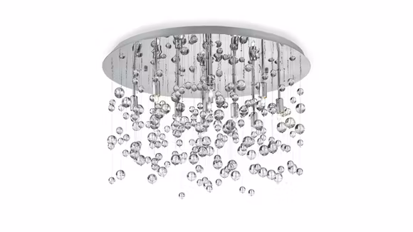 Plafoniera Neve PL8 Cromo