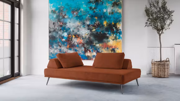 Canapea liniara 2 locuri Alexa Paris Bronze