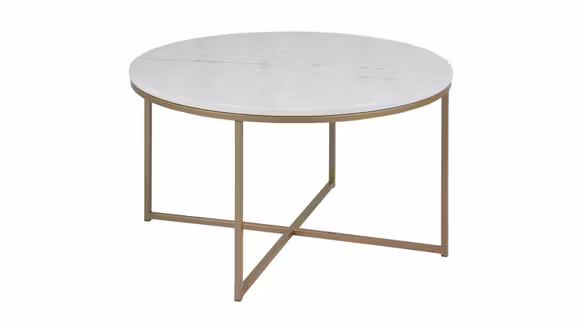Masuta de cafea Alisma White Marble