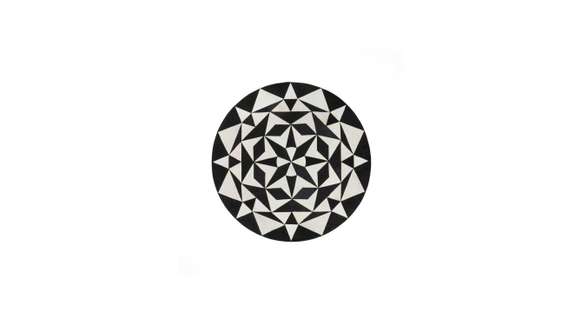 Covor Ambition White Black