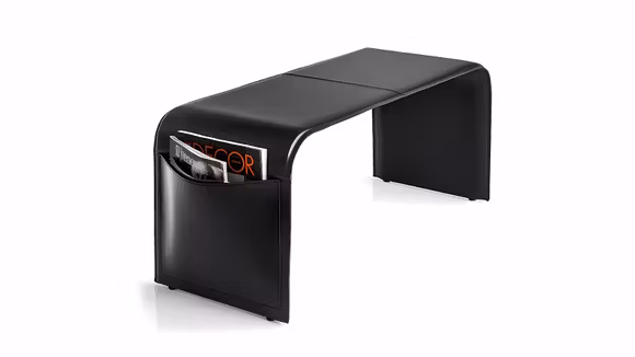 Banca Shape integrata in living contemporan
