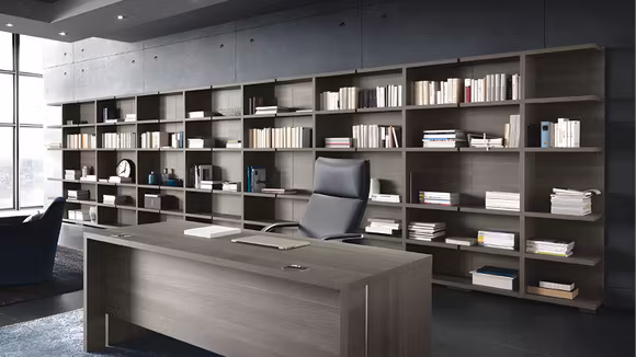 Biblioteca Hutch Tivoli Grey
