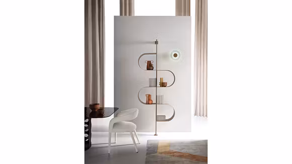 Biblioteca Tiffany Perla Beige 230/238 cm