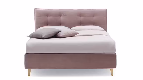 Pat Bob Capitonne Velutto Dusty Pink 180x200