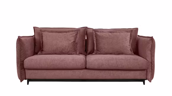 Canapea extensibila 3 locuri Eva Boston Pink