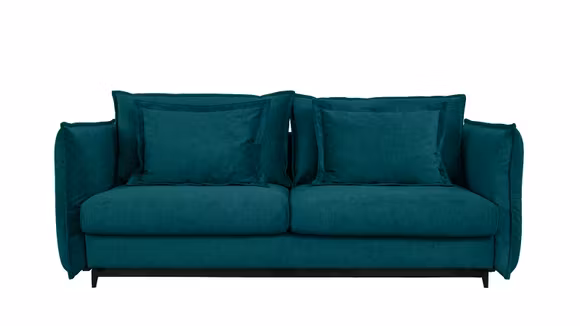 Canapea extensibila 3 locuri Eva Boston Turquoise