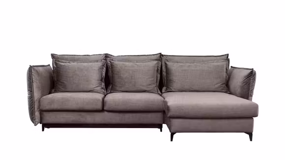 Canapea de colt extensibila Eva Boston Trufa S1, dreapta