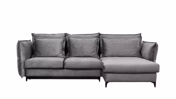 Canapea de colt extensibila Eva Kingston Grey S1, dreapta