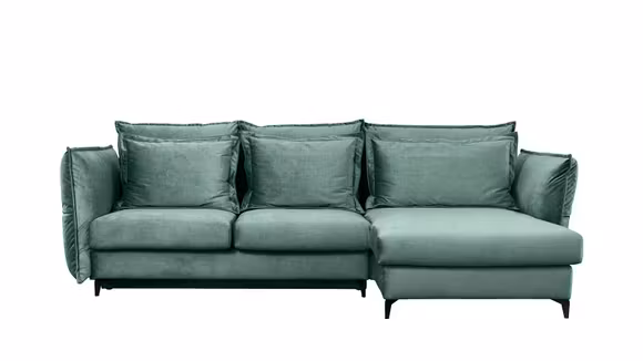 Canapea de colt extensibila Eva Piano Mint S1, dreapta