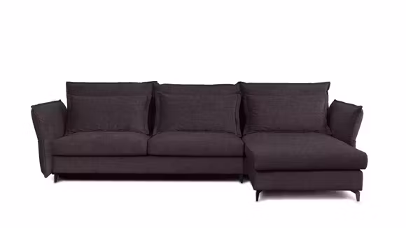 Canapea de colt extensibila Eva Boston Lavanda S2, dreapta