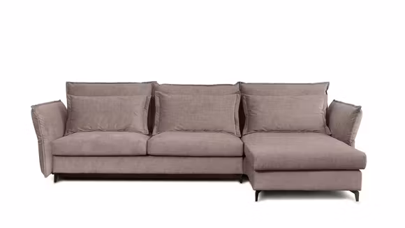 Canapea de colt extensibila Eva Kingston Beige S2, dreapta