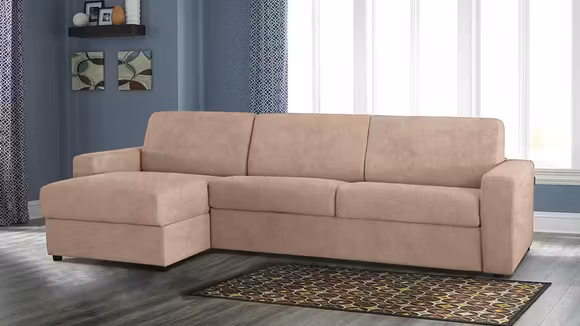 Canapea De Colt Extensibila Primo 3 Locuri Maxi, Reversibila, Velvet Tiffany Mika