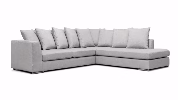 Canapea de colt Paso Doble Night textil Grey light, dreapta