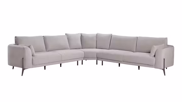 Canapea de colt Selene textil Clarkson Sand