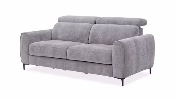 Canapea extensibila 3 locuri Alivia textil Grey