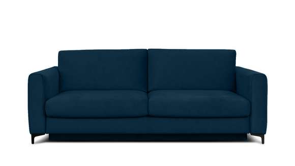 Canapea extensibila 3 locuri Bella S Piano Dark Blue